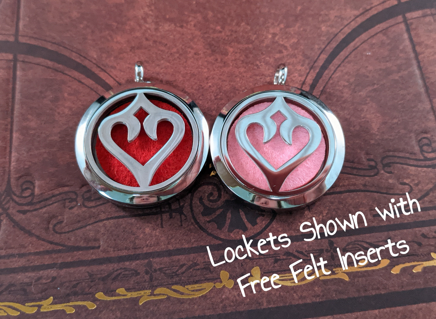 FFXIV Dancer Locket Necklace - Stainless Steel Magnetic Locket w/ Interchangeable Colors - Great Jewelry Gift for Final Fantasy XIV DNC Fans!