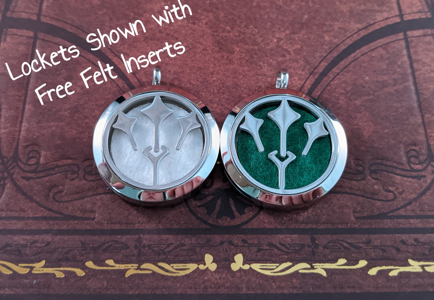 FFXIV Sage Locket Necklace - Stainless Steel Magnetic Locket w/ Interchangeable Colors - Great Jewelry Gift for Final Fantasy XIV SGE Fans!