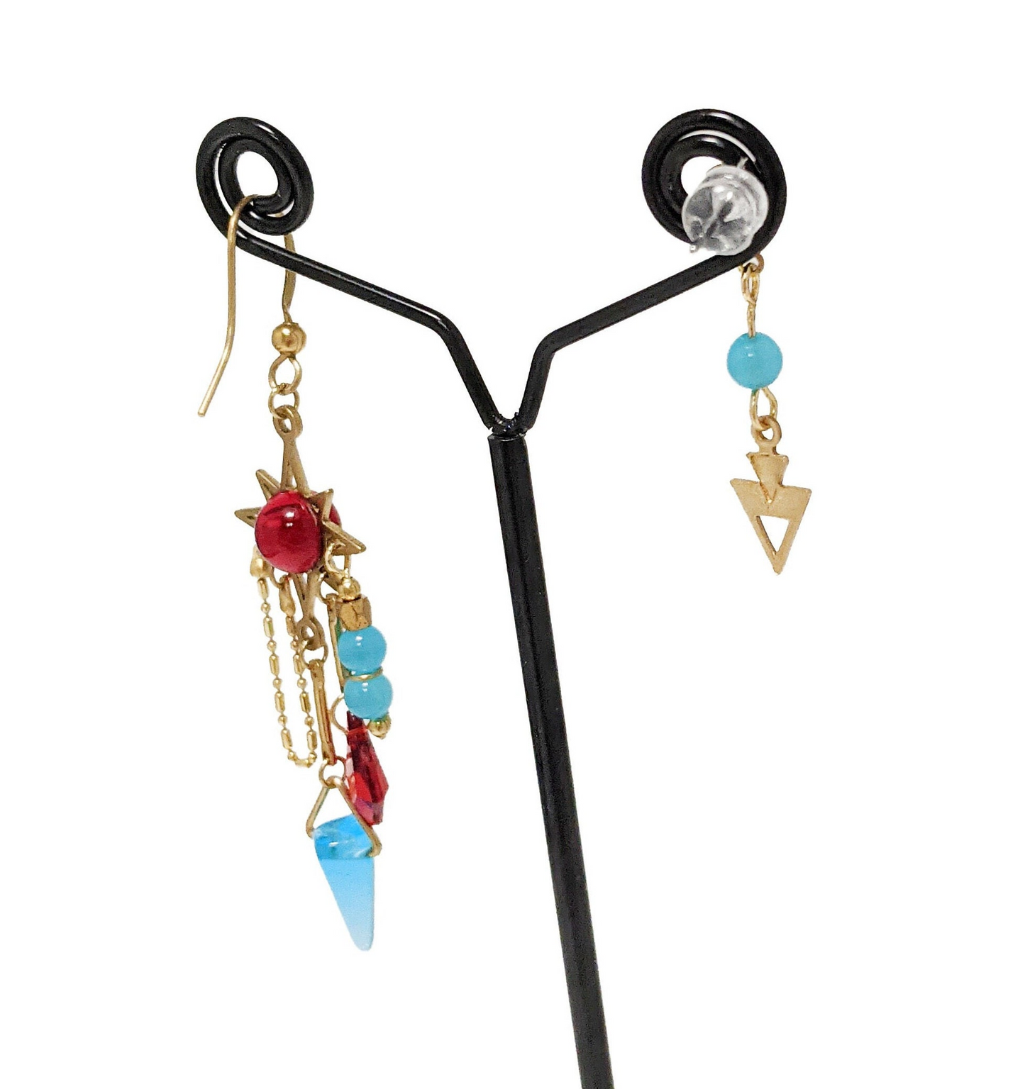 FFXIV Azeyma's Earrings - Dawntrail - Weighted and Sized for Everyday Wear - Subtle Final Fantasy XIV Jewelry - Great FF14 Gift!