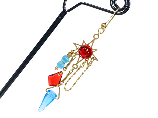 FFXIV Azeyma's Earrings - Dawntrail - Weighted and Sized for Everyday Wear - Subtle Final Fantasy XIV Jewelry - Great FF14 Gift!