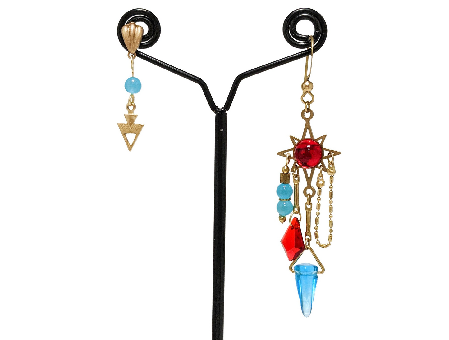 FFXIV Azeyma's Earrings - Dawntrail - Weighted and Sized for Everyday Wear - Subtle Final Fantasy XIV Jewelry - Great FF14 Gift!